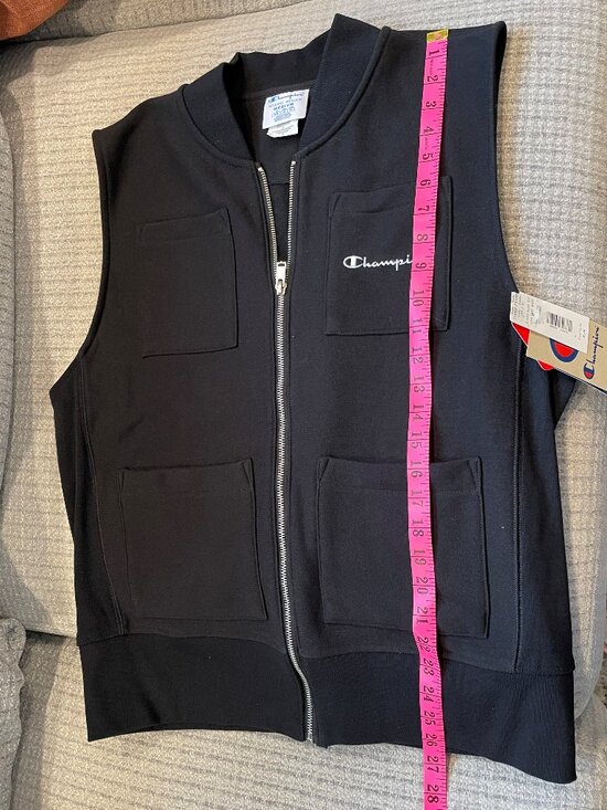 NWT Champion Zip up Vest - Picture 7 of 9